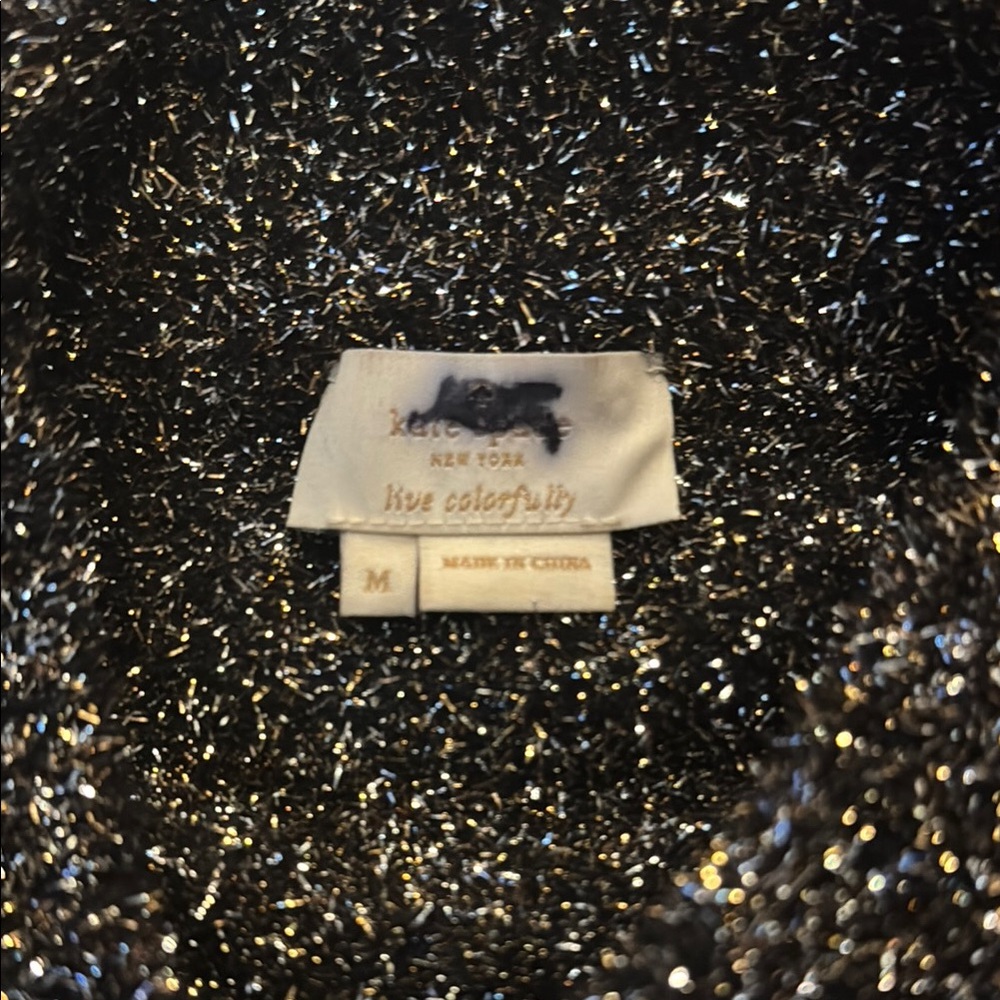 Kate Spade Metallic Knit Sweater Size M 2/$50 FINAL WEEK FOR THIS ITEM